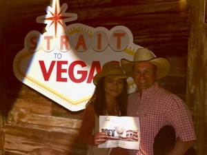 Mike and D attended George Strait - Strait to Vegas With Special Guest Cam - Saturday on Apr 8th 2017 via VetTix 