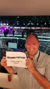 Jeffery attended George Strait - Strait to Vegas With Special Guest Cam - Saturday on Apr 8th 2017 via VetTix 
