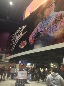 Donald attended George Strait - Strait to Vegas With Special Guest Cam - Saturday on Apr 8th 2017 via VetTix 