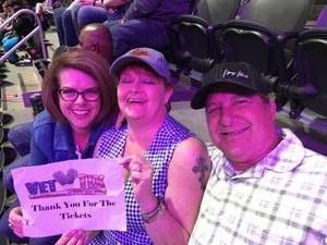 Lori attended George Strait - Strait to Vegas With Special Guest Cam - Saturday on Apr 8th 2017 via VetTix 