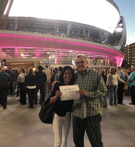 Ron attended George Strait - Strait to Vegas With Special Guest Cam - Saturday on Apr 8th 2017 via VetTix 