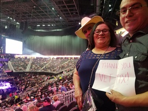 Monica attended George Strait - Strait to Vegas With Special Guest Cam - Saturday on Apr 8th 2017 via VetTix 