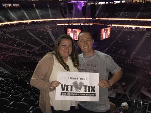 Vernon attended George Strait - Strait to Vegas With Special Guest Cam - Saturday on Apr 8th 2017 via VetTix 