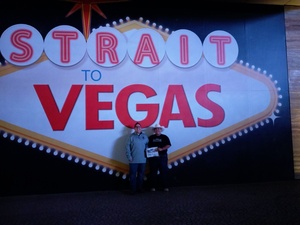 Denise attended George Strait - Strait to Vegas With Special Guest Cam - Saturday on Apr 8th 2017 via VetTix 