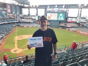 Arizona Diamondbacks vs. San Francisco Giants - MLB