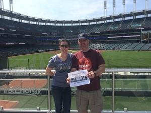 Chris attended Cleveland Indians vs. Seattle Mariners - MLB on Apr 30th 2017 via VetTix 