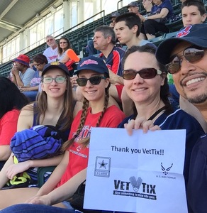 Darrell attended Cleveland Indians vs. Seattle Mariners - MLB on Apr 30th 2017 via VetTix 
