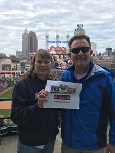 Stephanie attended Cleveland Indians vs. Minnesota Twins - MLB on May 14th 2017 via VetTix 
