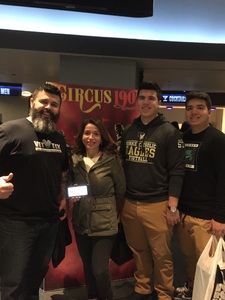Hugo attended Circus 1903 - the Golden Age of Circus on Apr 7th 2017 via VetTix 