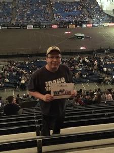 Dale attended PBR - 2017 Built Ford Tough Series on Apr 23rd 2017 via VetTix 