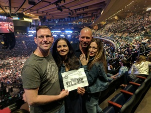 Thomas attended Bon Jovi - This House Is Not for Sale Tour on Apr 13th 2017 via VetTix 