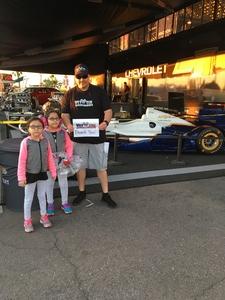 Jose attended Desert Diamond West Valley Phoenix Grand Prix - Indycar Series on Apr 29th 2017 via VetTix 