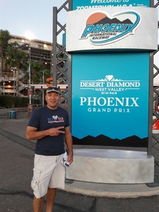 John attended Desert Diamond West Valley Phoenix Grand Prix - Indycar Series on Apr 29th 2017 via VetTix 