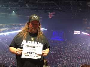 Walter attended Zac Brown Band - Welcome Home Tour on May 4th 2017 via VetTix 
