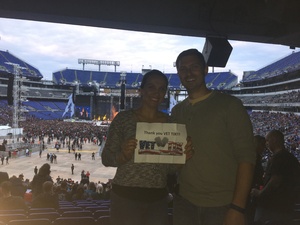 Leyla attended Metallica Worldwired Tour With Special Guest Avenged Sevenfold With Volbeat on May 10th 2017 via VetTix 
