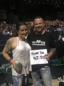 Walt attended Brad Paisley With Special Guest Dustin Lynch, Chase Bryant, and Lindsay Ell on May 19th 2017 via VetTix 