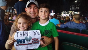 brian attended Brad Paisley With Special Guest Dustin Lynch, Chase Bryant, and Lindsay Ell on May 19th 2017 via VetTix 