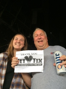 Gary attended Brad Paisley With Special Guest Dustin Lynch, Chase Bryant, and Lindsay Ell on May 19th 2017 via VetTix 