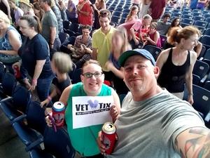 William attended Brad Paisley With Special Guest Dustin Lynch, Chase Bryant, and Lindsay Ell on May 20th 2017 via VetTix 