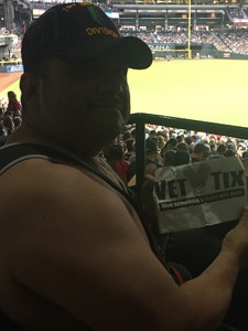 Anthony attended Arizona Diamondbacks vs. Milwaukee Brewers - MLB on Jun 10th 2017 via VetTix 