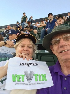 Terry attended Oakland Athletics vs. New York Yankees - MLB on Jun 15th 2017 via VetTix 