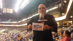 Noel attended Arizona Rattlers vs. Nebraska Danger - IFL on May 28th 2017 via VetTix 