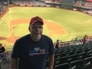 Jack attended Arizona Diamondbacks vs. Atlanta Braves - MLB on Jul 24th 2017 via VetTix 