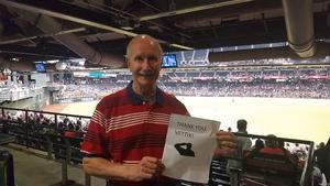 William attended Arizona Diamondbacks vs. Atlanta Braves - MLB on Jul 24th 2017 via VetTix 