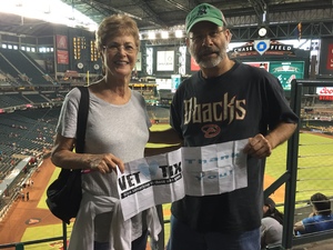 Mark attended Arizona Diamondbacks vs. Atlanta Braves - MLB on Jul 24th 2017 via VetTix 