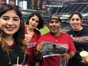 Ricardo attended Arizona Diamondbacks vs. Atlanta Braves - MLB on Jul 24th 2017 via VetTix 