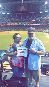 Art attended Arizona Diamondbacks vs. Atlanta Braves - MLB on Jul 26th 2017 via VetTix 
