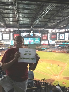 Larry attended Arizona Diamondbacks vs. Atlanta Braves - MLB on Jul 26th 2017 via VetTix 