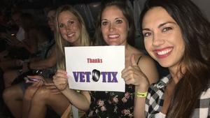 Katie attended Tim McGraw and Faith Hill: Soul2Soul the World Tour 2017 on Jun 16th 2017 via VetTix 