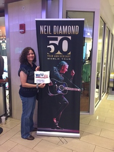 Stacy attended Neil Diamond - the 50 Year Anniversary World Tour on Jun 15th 2017 via VetTix 