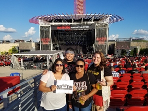 Deftones and Rise Against With Thrice and Frank Iero and the Patience - Reserved Seats