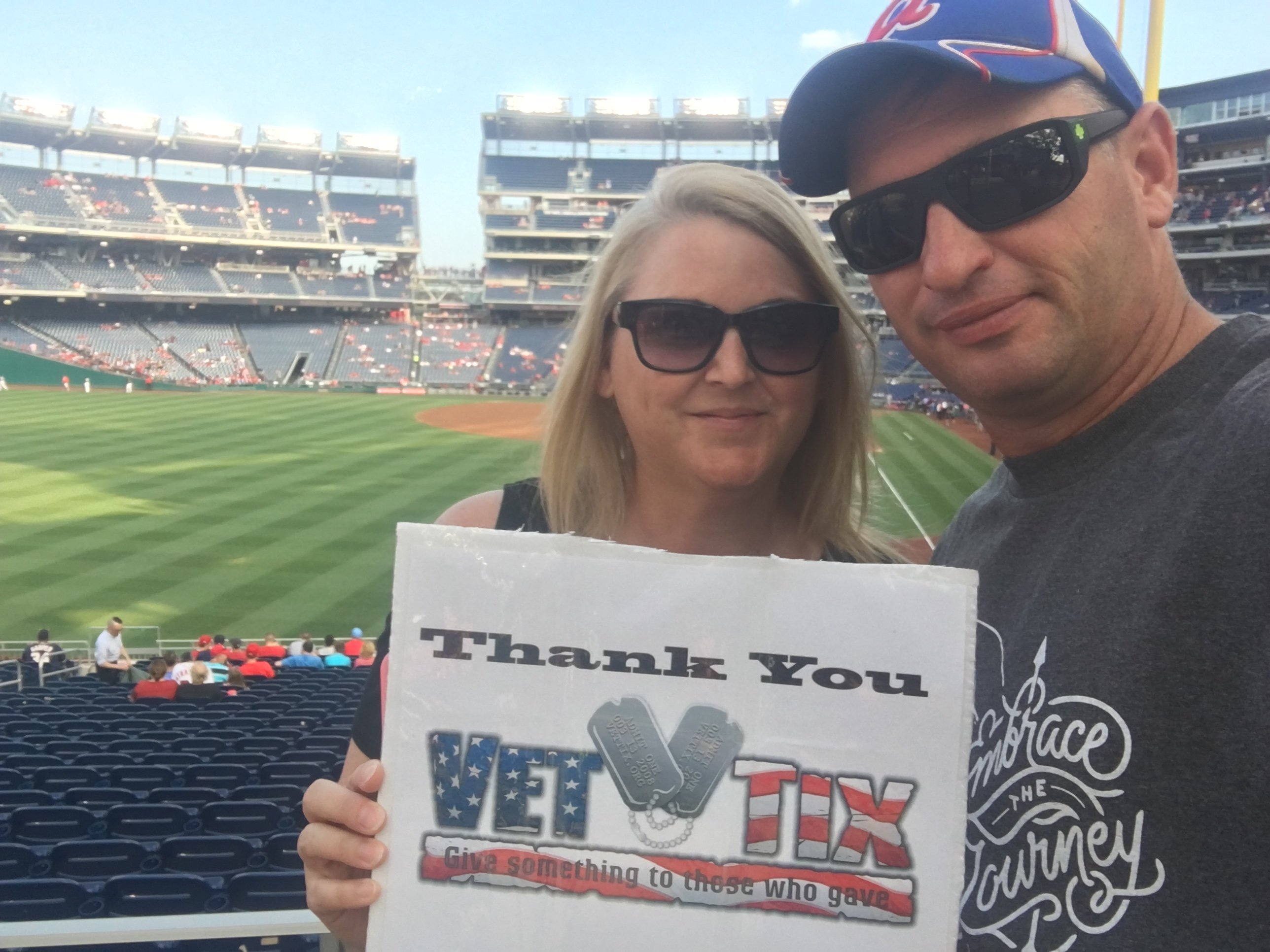 Event Feedback: Washington Nationals vs. Atlanta Braves - MLB ADA  Accessible Seating Only**