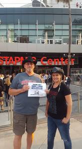 David attended Soul2Soul Tour With Tim McGraw and Faith Hill on Jul 14th 2017 via VetTix 