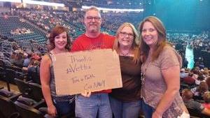 Dave attended Soul2Soul With Tim McGraw and Faith Hill on Jul 31st 2017 via VetTix 