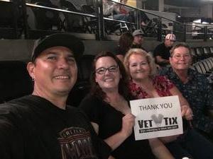 Levi attended Soul2Soul With Tim McGraw and Faith Hill on Jul 31st 2017 via VetTix 