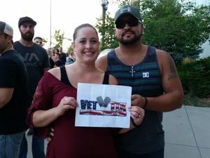 Adrian attended Soul2Soul With Tim McGraw and Faith Hill on Jul 31st 2017 via VetTix 