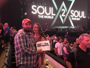 Paul Swart attended Soul2Soul With Tim McGraw and Faith Hill on Jul 31st 2017 via VetTix 