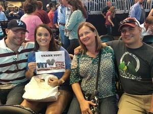 Gregory attended Soul2Soul With Tim McGraw and Faith Hill on Jul 31st 2017 via VetTix 