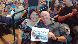 Jeremy attended Soul2Soul With Tim McGraw and Faith Hill on Jul 31st 2017 via VetTix 