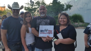 Sergio attended Soul2Soul With Tim McGraw and Faith Hill on Jul 31st 2017 via VetTix 