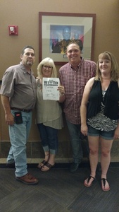 William attended Soul2Soul With Tim McGraw and Faith Hill on Jul 31st 2017 via VetTix 
