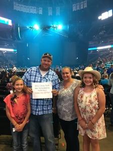 Anthony attended Soul2Soul With Tim McGraw and Faith Hill on Jul 31st 2017 via VetTix 