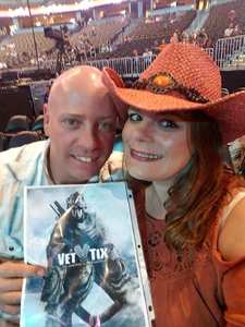 Terry attended Soul2Soul With Tim McGraw and Faith Hill on Jul 31st 2017 via VetTix 