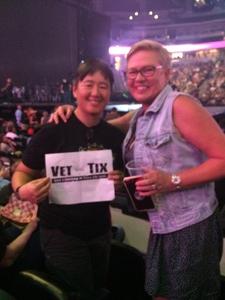 Renee attended Soul2Soul With Tim McGraw and Faith Hill on Jul 31st 2017 via VetTix 