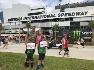 Darrell attended Coke Zero 400 Powered by Coca Cola - Monster Energy NASCAR Cup Series on Jul 1st 2017 via VetTix 