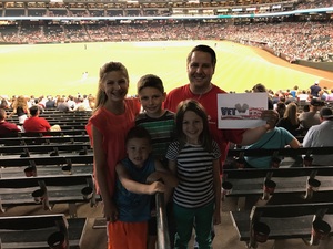 Cody attended Arizona Diamondbacks vs. Houston Astros - MLB on Aug 14th 2017 via VetTix 